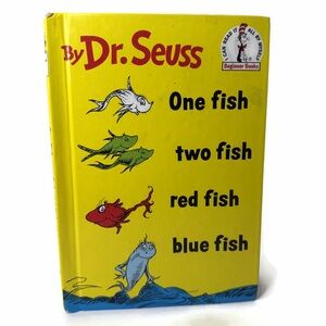 Dr. Seuss One Fish Two Fish Red Fish Blue Fish I Can Read It All By Myself